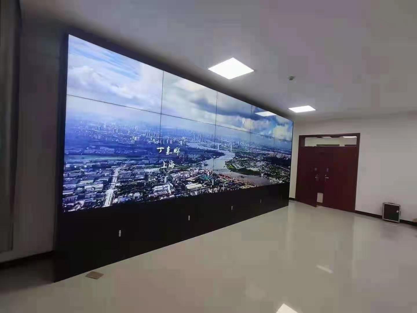 谢家集拼接屏-55寸京东方液晶拼接屏3X4案例展示